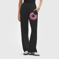 Женские брюки oversize без начеса хлопок Пончик Гомера - фото 2