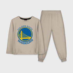 Детская пижама с лонгсливом хлопок Golden state Warriors