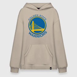 Худи SuperOversize хлопок Golden state Warriors