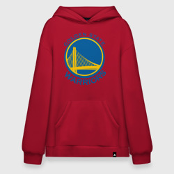 Худи SuperOversize хлопок Golden state Warriors