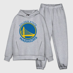 Мужской костюм oversize хлопок Golden state Warriors