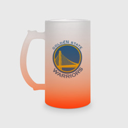 Кружка пивная матовое стекло Golden state Warriors