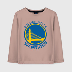 Детский лонгслив хлопок Golden state Warriors