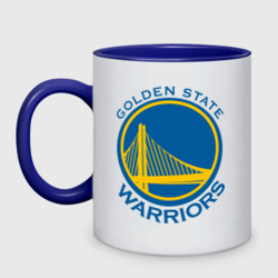 Кружка двухцветная Golden state Warriors