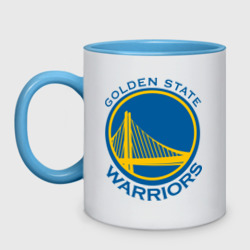 Кружка двухцветная Golden state Warriors