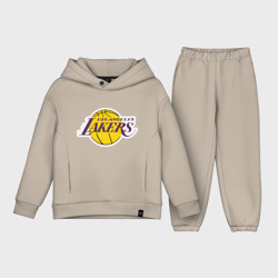 Детский костюм хлопок Oversize LA Lakers