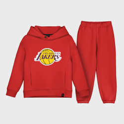 Детский костюм хлопок Oversize LA Lakers