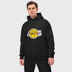 Мужской костюм oversize хлопок LA Lakers - фото 2