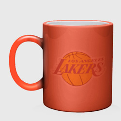 Кружка хамелеон LA Lakers - фото 2