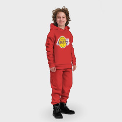 Детский костюм хлопок Oversize LA Lakers - фото 2