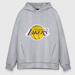 Мужское худи Oversize хлопок LA Lakers