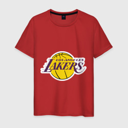 Мужская футболка хлопок LA Lakers