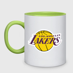 Кружка двухцветная LA Lakers