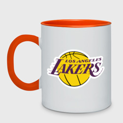 Кружка двухцветная LA Lakers