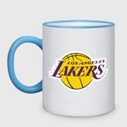 Кружка двухцветная LA Lakers