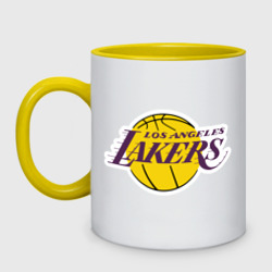 Кружка двухцветная LA Lakers