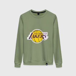 Женский свитшот хлопок LA Lakers