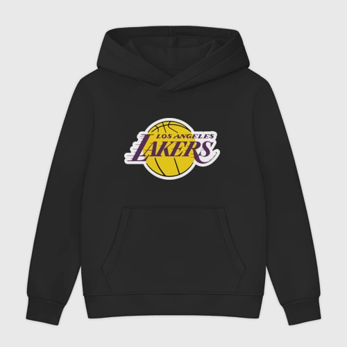 Мужская толстовка без начеса хлопок LA Lakers