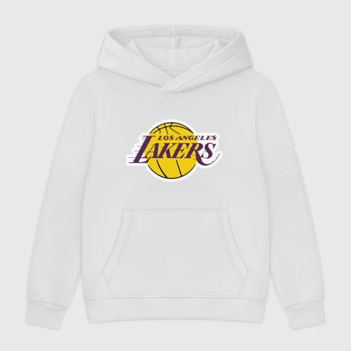 Мужская толстовка без начеса хлопок LA Lakers