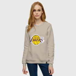 Женский свитшот хлопок LA Lakers - фото 2