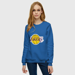 Женский свитшот хлопок LA Lakers - фото 2