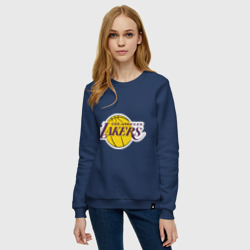 Женский свитшот хлопок LA Lakers - фото 2