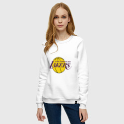 Женский свитшот хлопок LA Lakers - фото 2