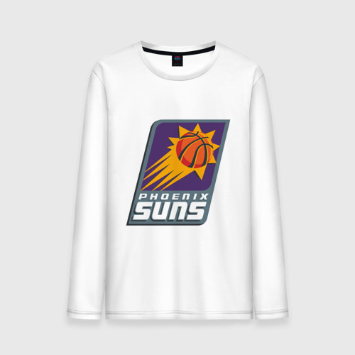 Мужской лонгслив хлопок SUNS, цвет белый