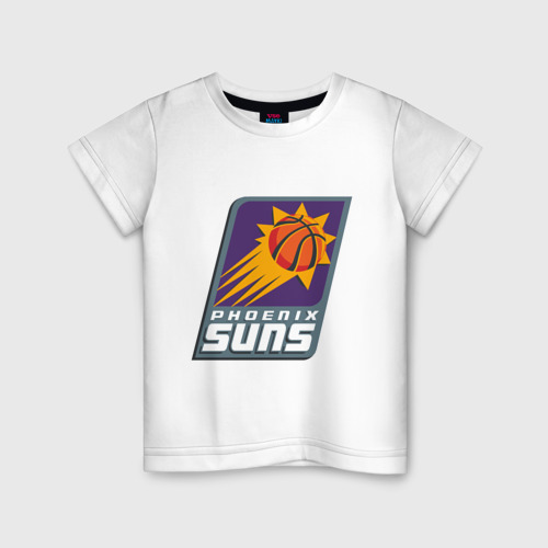 Детская футболка хлопок SUNS, цвет белый