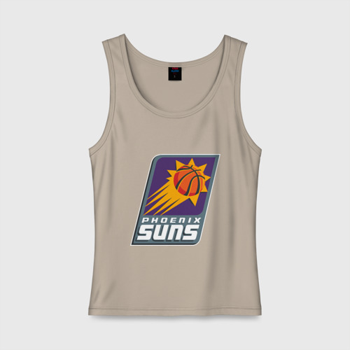 Женская майка хлопок SUNS, цвет миндальный