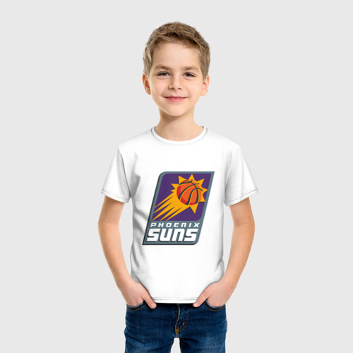 Детская футболка хлопок SUNS, цвет белый - фото 3