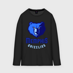 Мужской лонгслив oversize хлопок Memphis