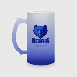Кружка пивная матовое стекло Memphis