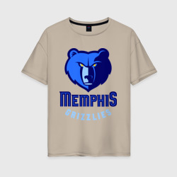 Женская футболка хлопок Oversize Memphis