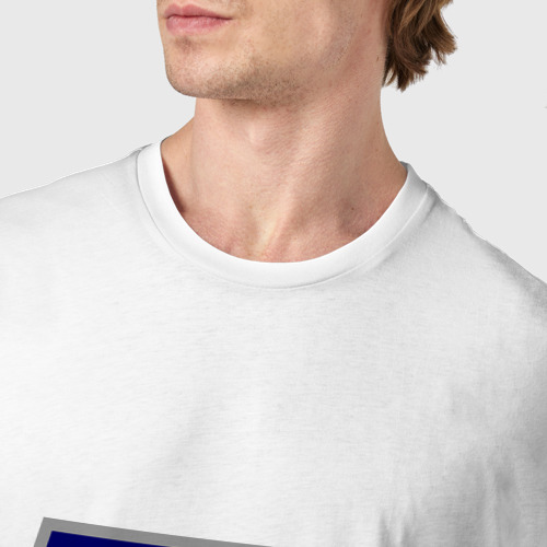 Мужская футболка хлопок Pacers, цвет белый - фото 6