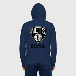 Мужская толстовка на молнии хлопок Nets Brooklyn - фото 2