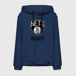 Мужская толстовка хлопок Nets Brooklyn