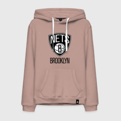 Мужская толстовка хлопок Nets Brooklyn