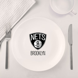 Набор: тарелка + кружка Nets Brooklyn - фото 2