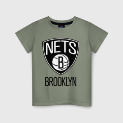 Детская футболка хлопок Nets Brooklyn
