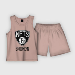 Детская пижама с шортами хлопок Nets Brooklyn