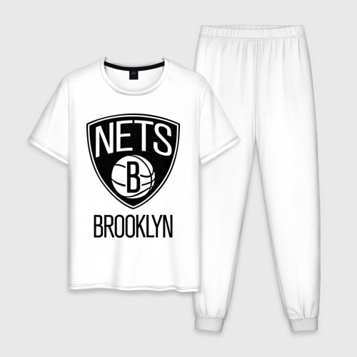 Мужская пижама хлопок Nets Brooklyn