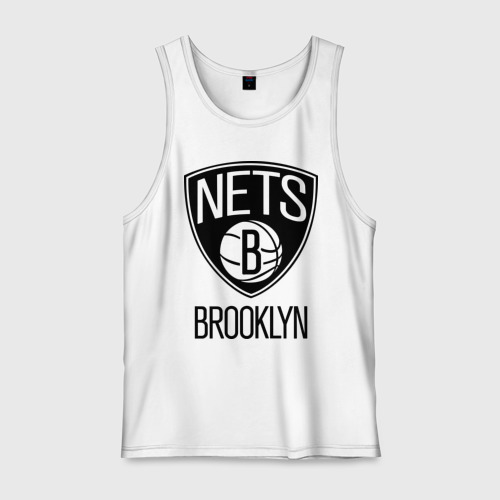 Мужская майка хлопок Nets Brooklyn