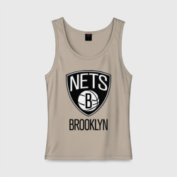 Женская майка хлопок Nets Brooklyn