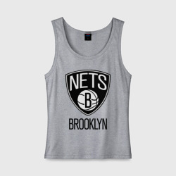 Женская майка хлопок Nets Brooklyn