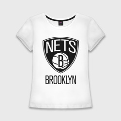 Женская футболка хлопок Slim Nets Brooklyn