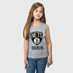 Детская майка хлопок Nets Brooklyn - фото 2