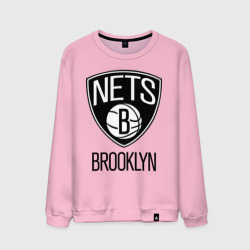 Мужской свитшот хлопок Nets Brooklyn