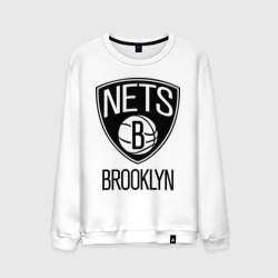 Мужской свитшот хлопок Nets Brooklyn