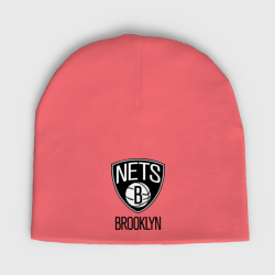 Женская шапка демисезонная Nets Brooklyn